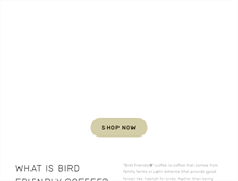 Tablet Screenshot of birdsandbeans.com